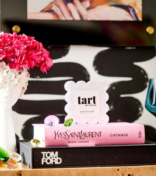 Mini White Acrylic Picture Frame