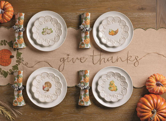 Give Thanks Table Runner
