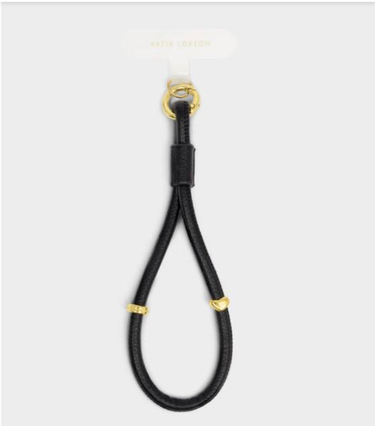 Phone Wristlet Strap- Black