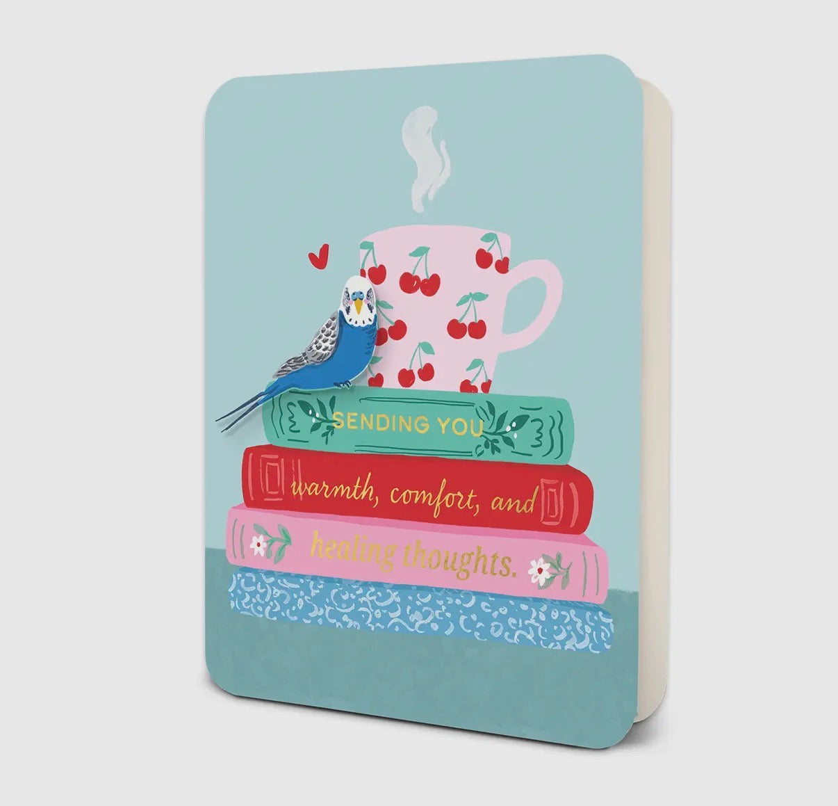 Sending You Thoughts Deluxe Greeting Card