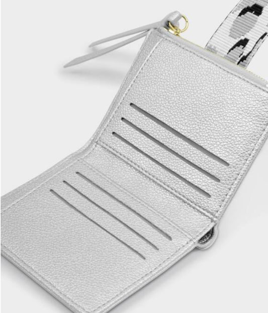 Hallie Purse Wallet - Silver