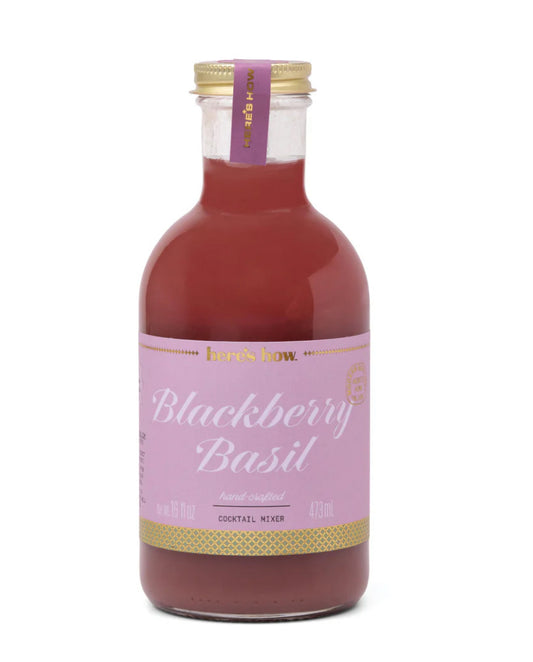 Blackberry Basil Cocktail Mixer