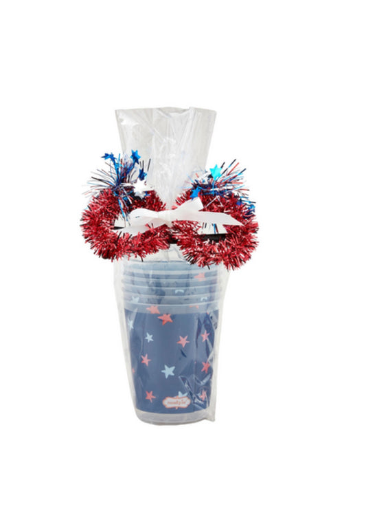 4th of July Party Cup Set