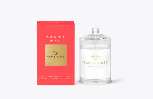 Glasshouse One Night in Rio 2.1oz Candle