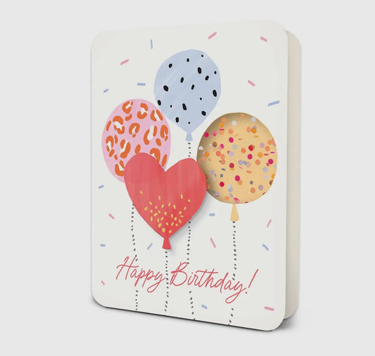 Happy Birthday Afloat Deluxe Greeting Card