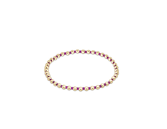 Hope Grateful Bracelet- Fuchsia