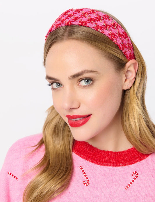 Wide Tweed Headband