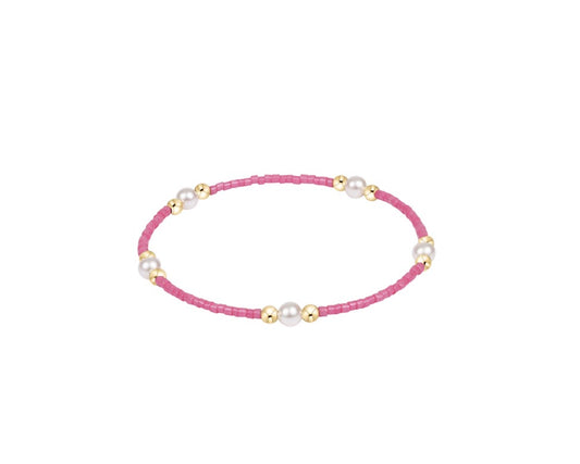 Hope Purpose Pearl Bracelet - Bubblegum