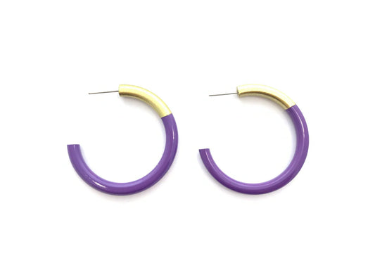 Liz Hoops Purple
