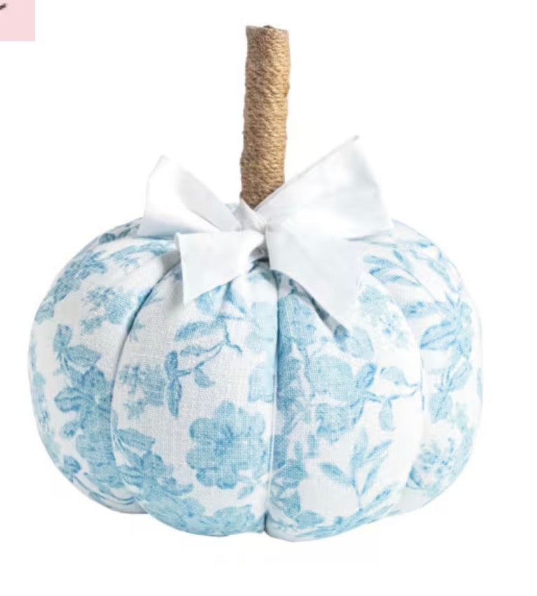 Topiary Fabric Pumpkin