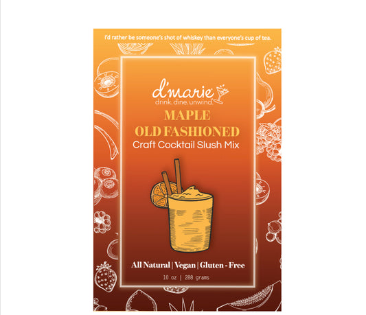 Maple Old Fashioned Cocktail Slush