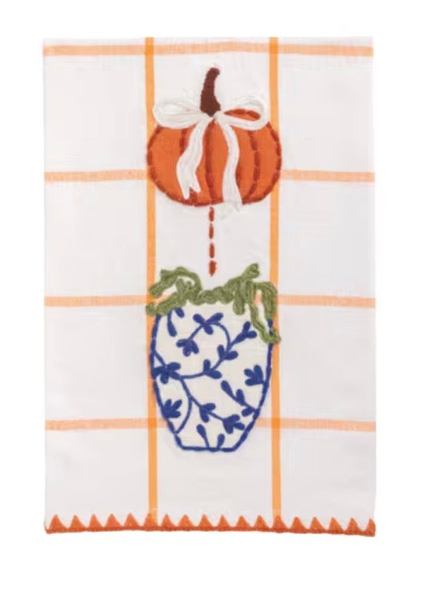 APPLIQUE TOPIARY TOWEL
