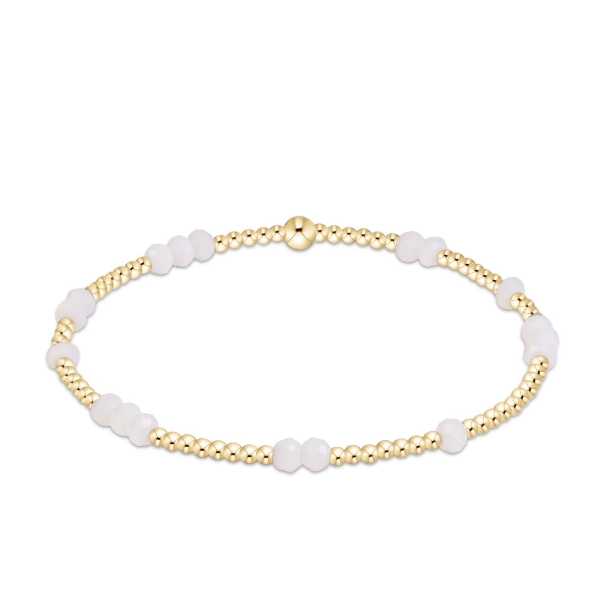 gameday flirty hope unwritten bracelet - white