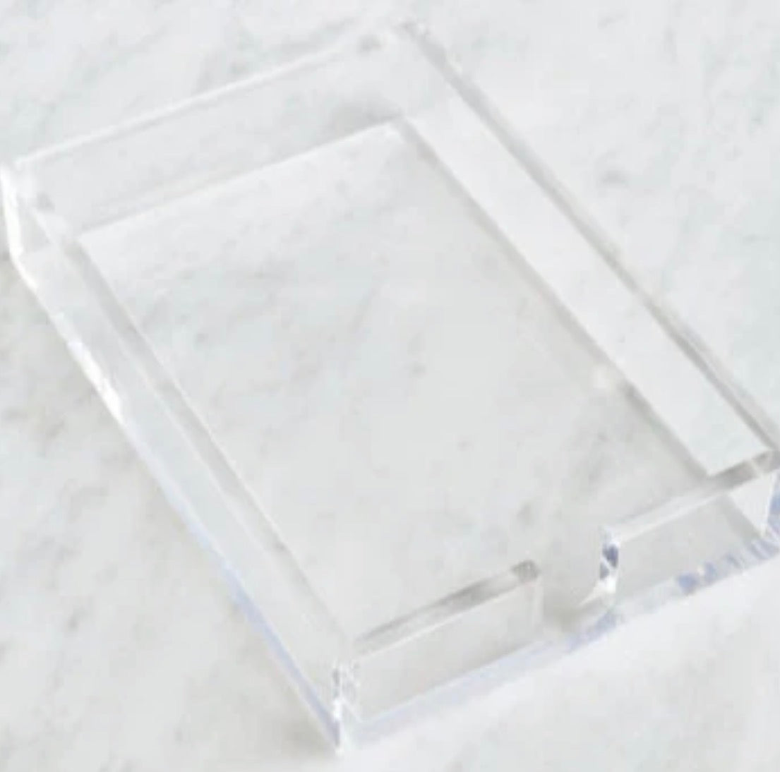 Tall Acrylic Notepad Holder