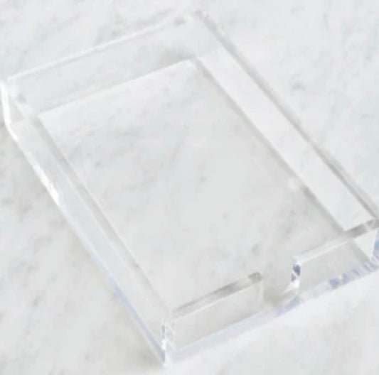 Tall Acrylic Notepad Holder
