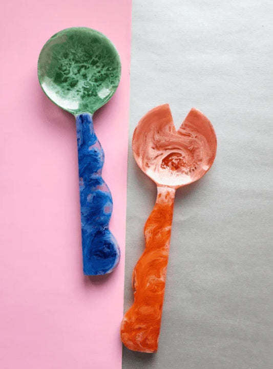 VIDA Resin Salad Servers