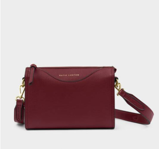 Alba Crossbody- Cherry