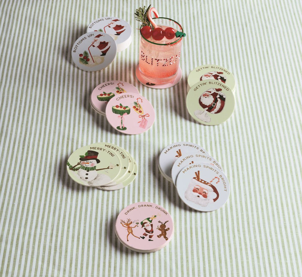 Christmas Paper Coasters