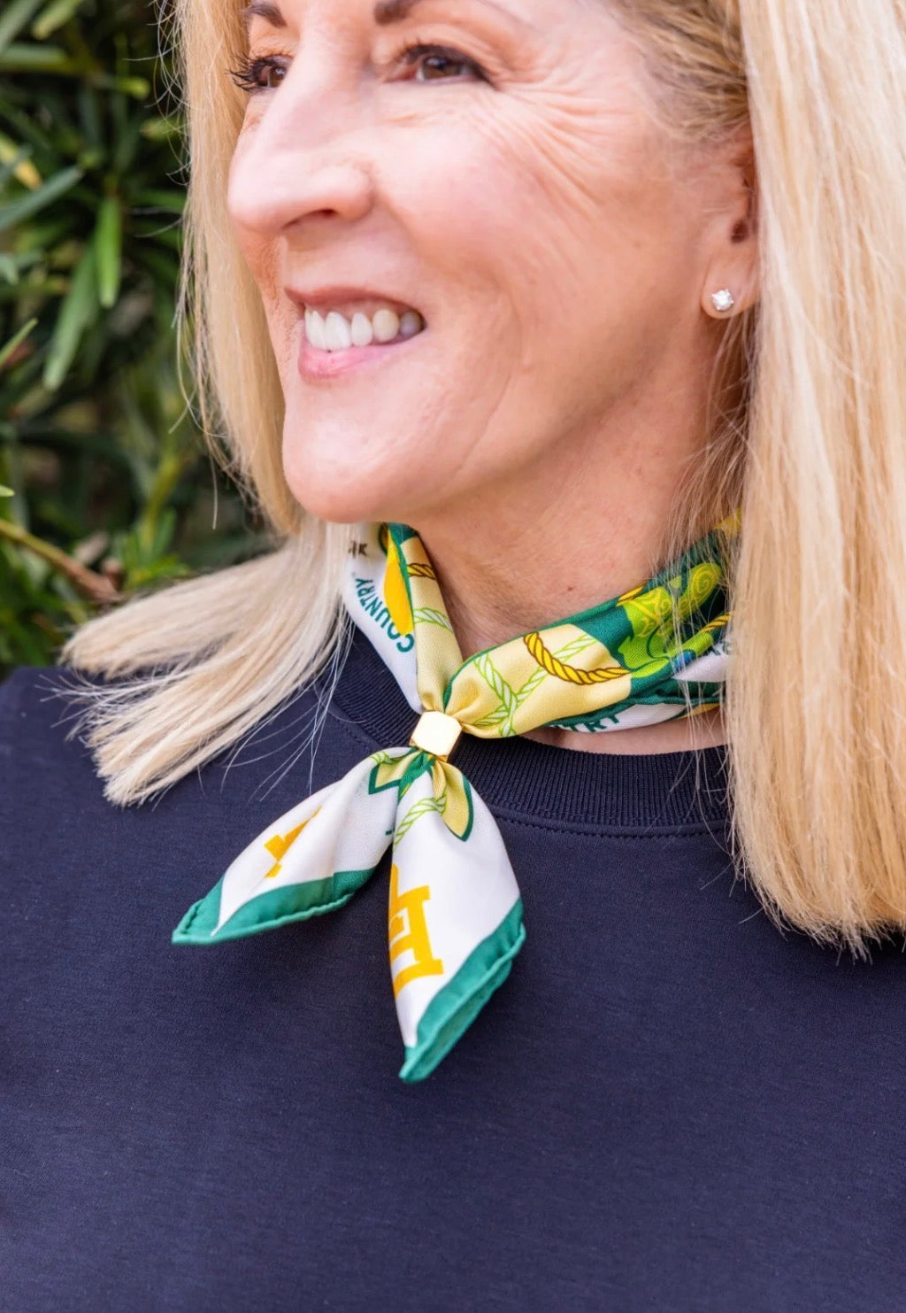 Little Bead Skinny Scarf Slider