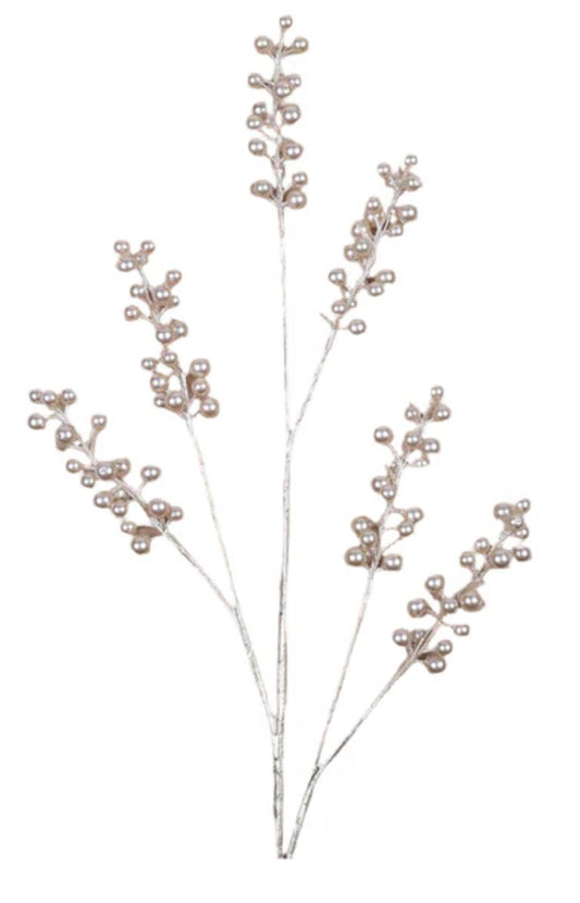 Grand Pearl Spray- Champagne