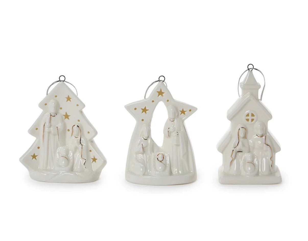 Manger Keepsake Ornament