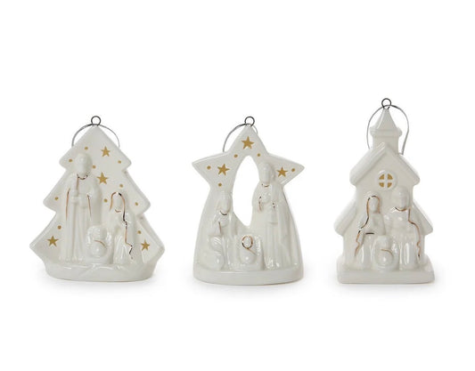 Manger Keepsake Ornament