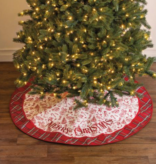 Toile Tree Skirt