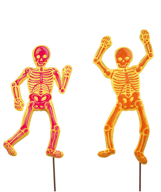 Bright Dancing Skeleton
