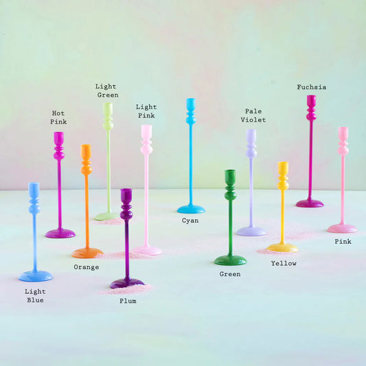 Sugar Sweet Taper Candle Holders