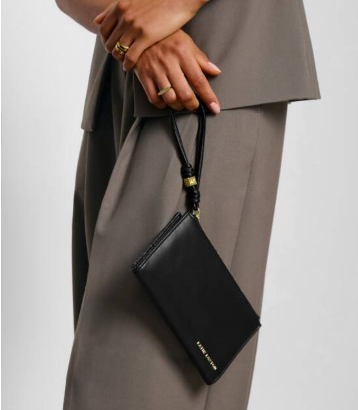 Arden Braided Mini Bag - Black