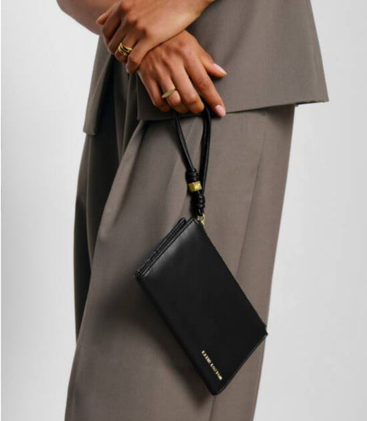 Arden Braided Mini Bag - Black