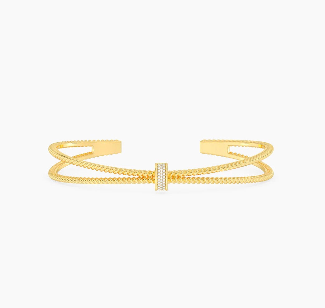 Meet Me Halfway Cuff Bracelet