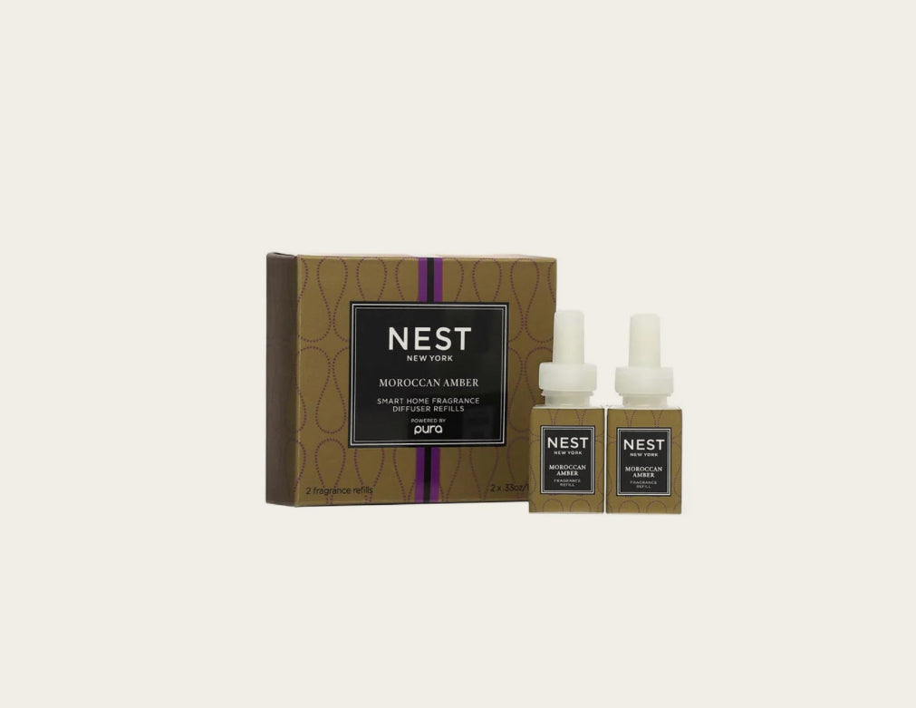 Moroccan Amber Refill Duo for NEST x Pura Smart Home Fragrance Diffuser - Smart Vials