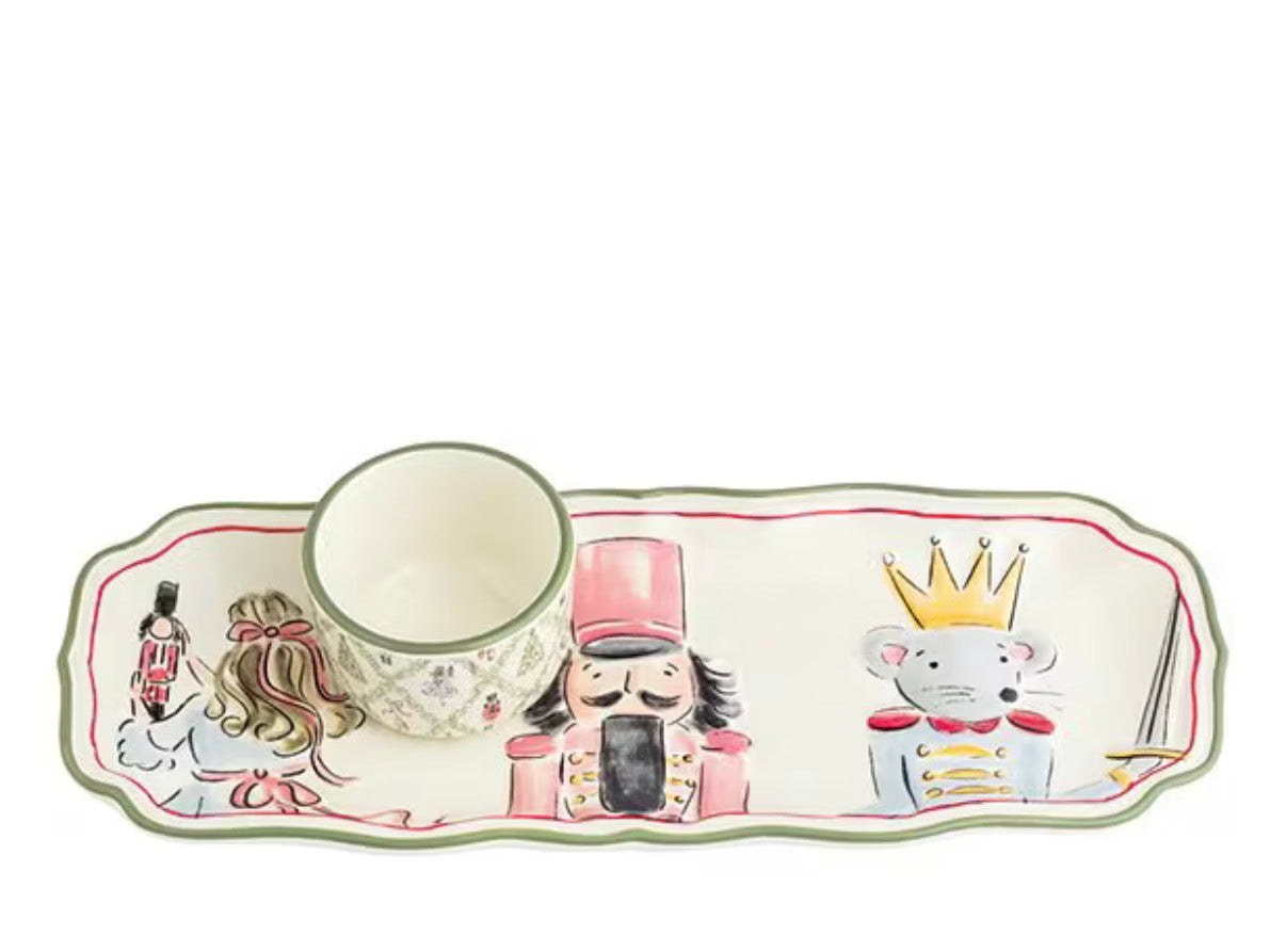 Winter Wonderland Tray & Dip Bowl Set