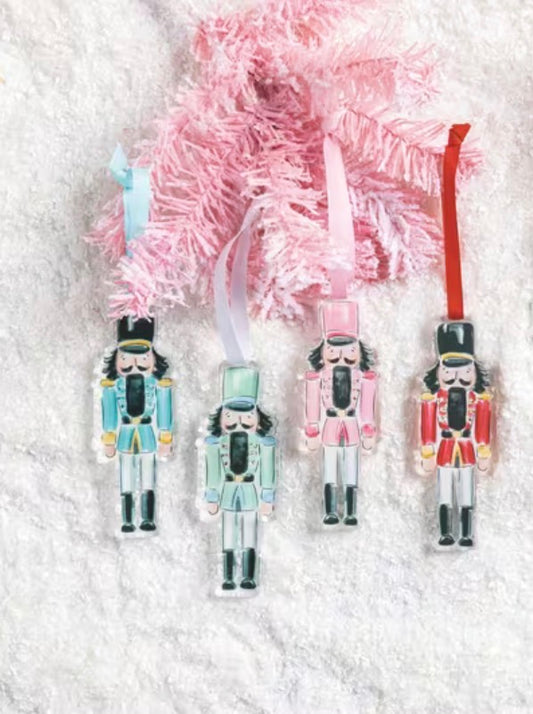 Acrylic Nutcracker Ornament