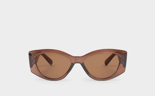 Rimini Sunglasses- Transparent Chocolate