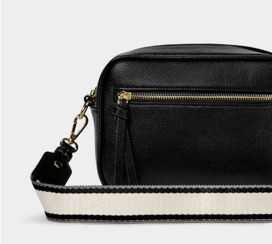 Hallie Crossbody Bag- Black