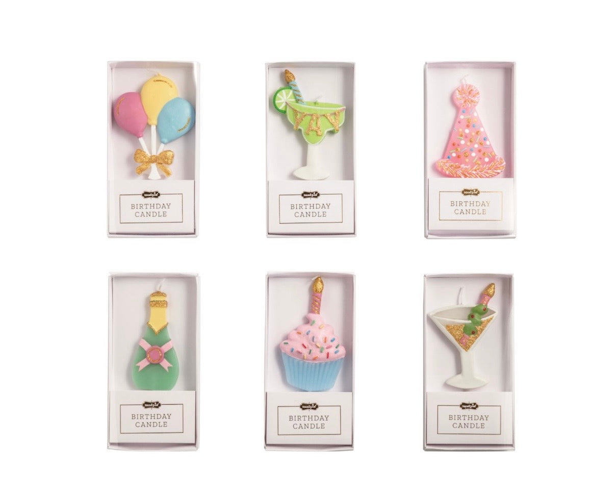 Figural Birthday Candles