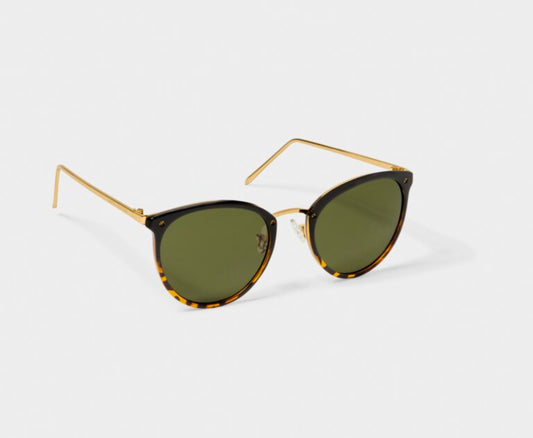 Santorini Sunglasses- Black Tortoiseshell