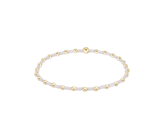 Hope Sincerity Bracelet - Silky White
