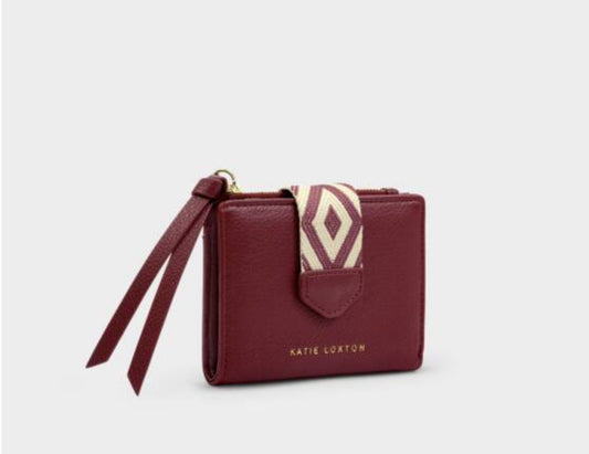 Hallie Purse Wallet - Cherry