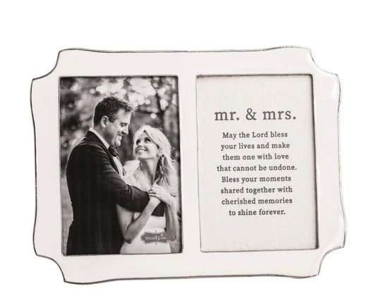 Double Prayer Wedding Frame