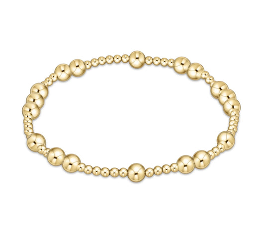 Extends Hope Unwritten 5mm Bead Bracelet- Gold