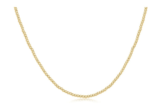 17” Choker Classic Gold 2mm Bead