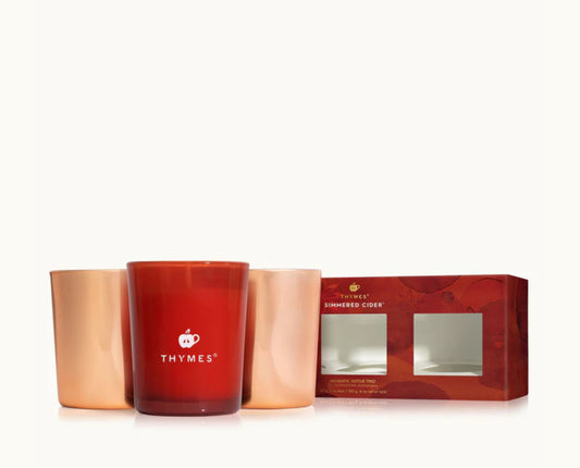 Simmered Cider Votive Trio
