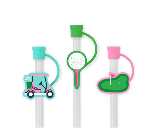 Tee It Up Straw Toppers