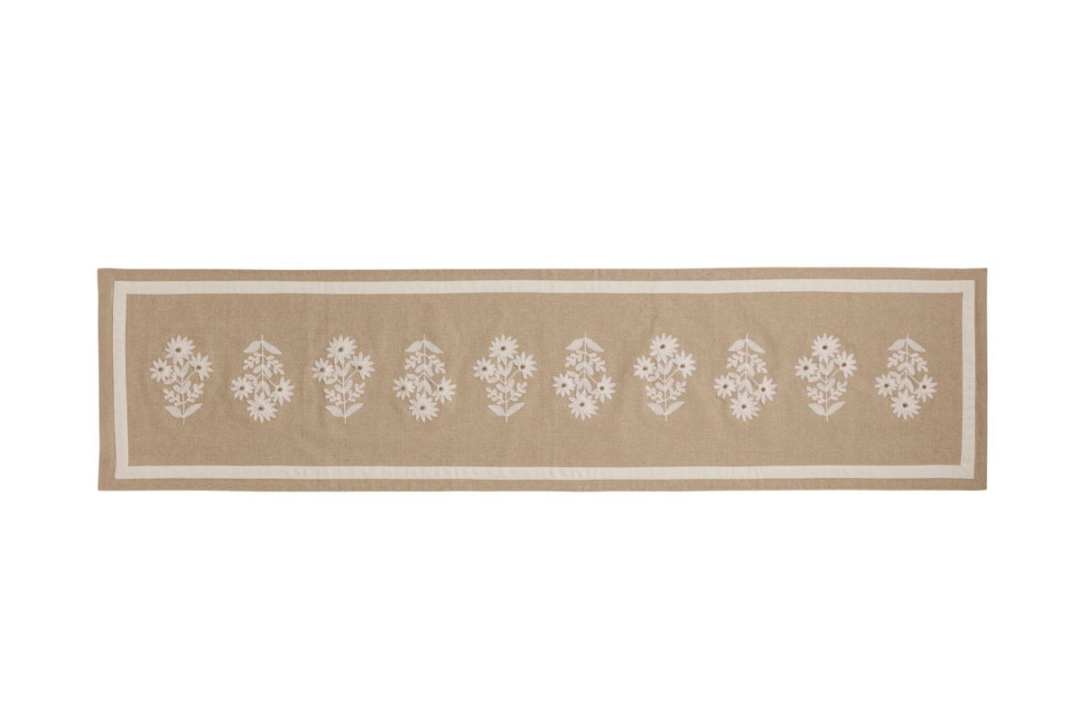 Embroidered Table Runner