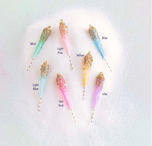 Rock Candy Stick Ornament