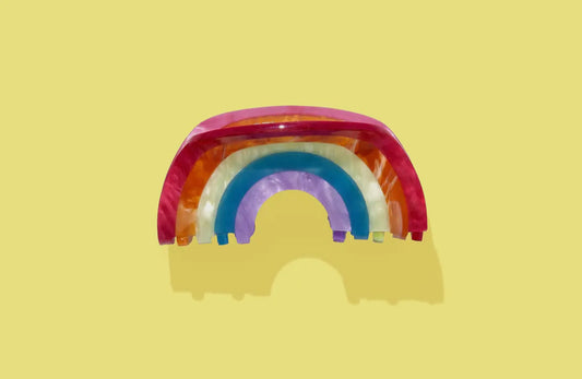 Rainbow Claw Clips