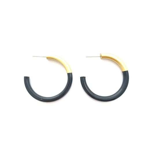 Liz Hoops Black